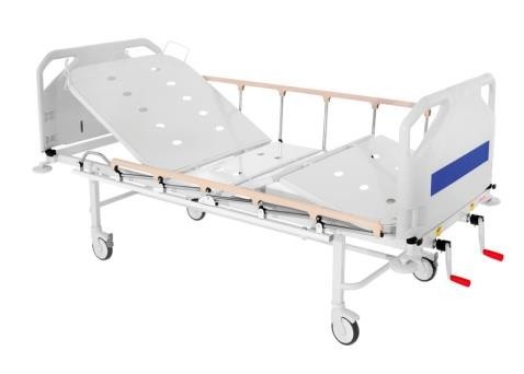 Manual Patient Bed, Foldable Legs